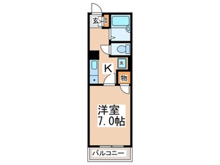 プリシェール味園Ⅰの物件間取画像